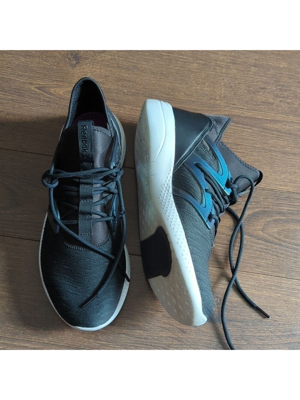 HP. Reebok Hayasu LimitedBlack/Oil Slick-White-Volt (W) - Picture 6 of 14